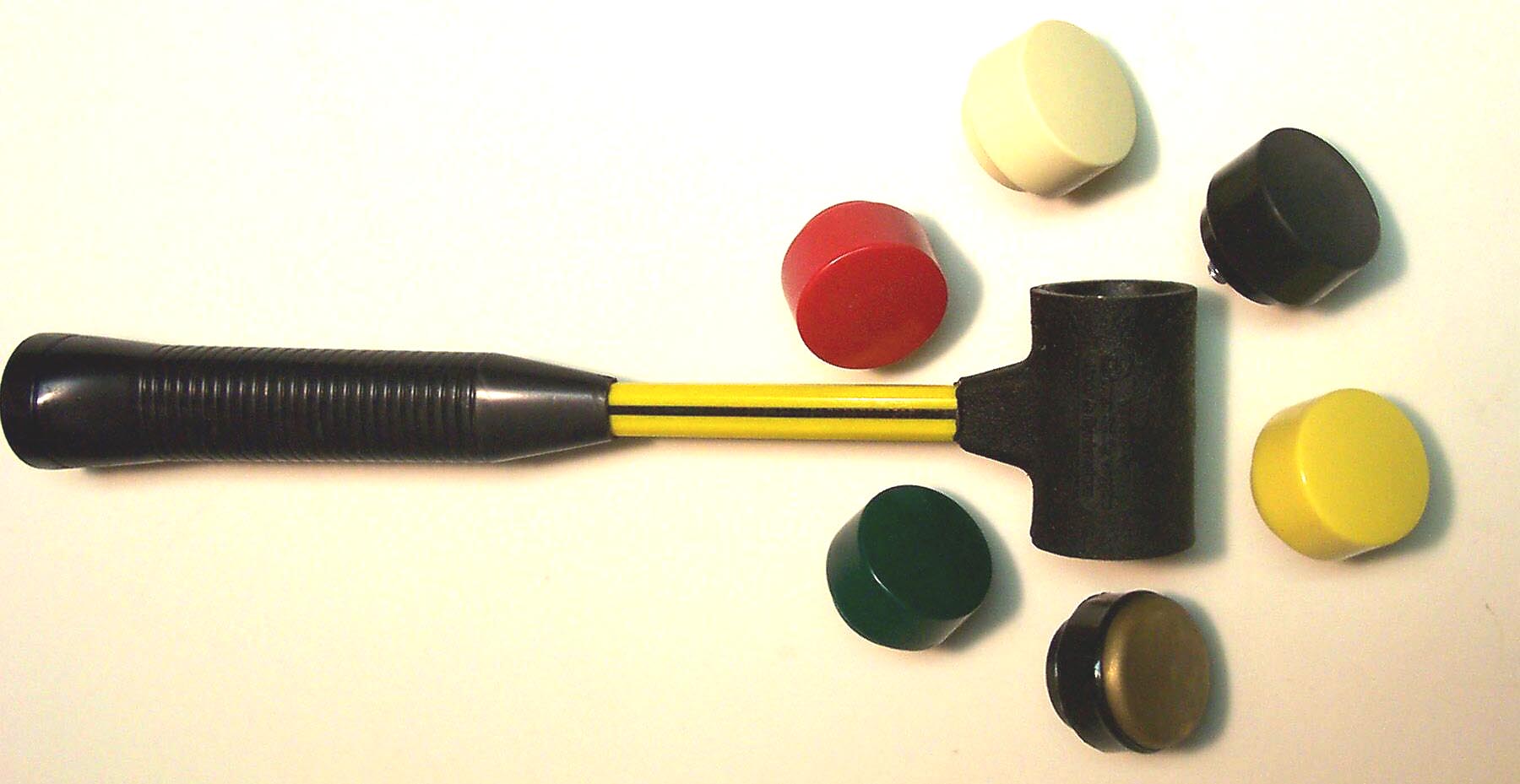 Nupla Soft face hammers and replacement faces The Hammer Source